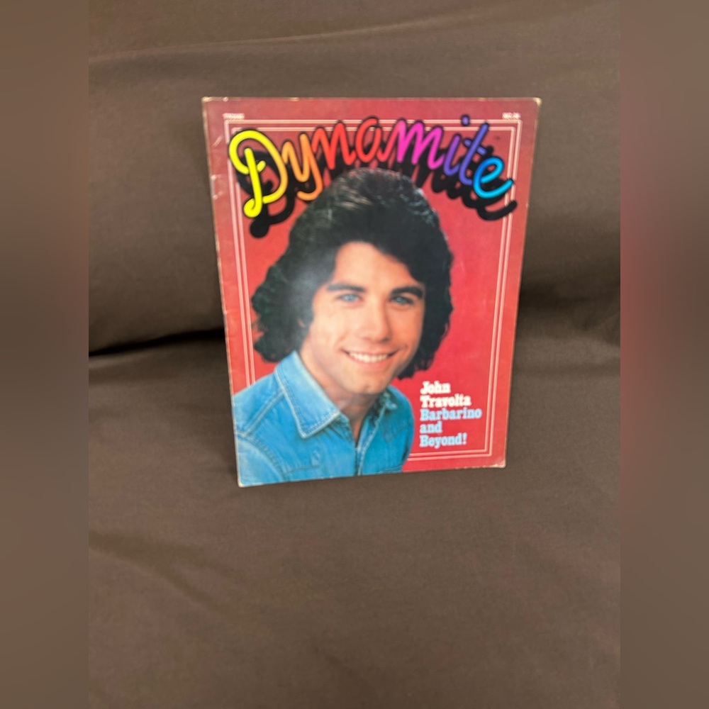 Dynamite Magazine with John Travolta Cover